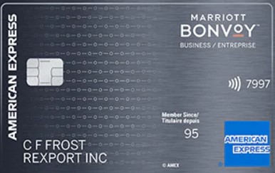 Marriott BonvoyTM Business American Express® Card